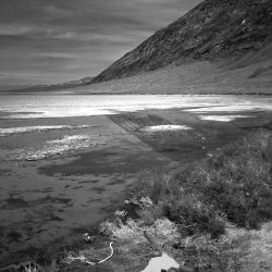 B&W Bad Water Death Valley, by David Marr
