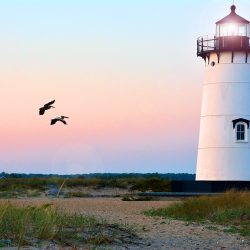 Edgartown Lighthouse, Martha’s Vineyard Mass., by Kristen Cole